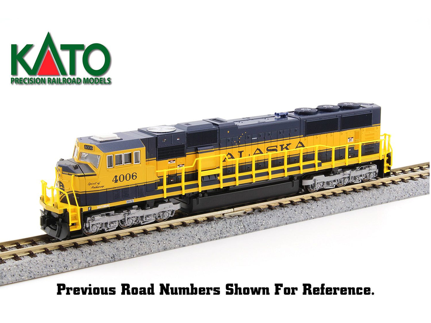 176-6411-S EMD SD70MAC Alaska Railroad 4015 - DCC-Sound