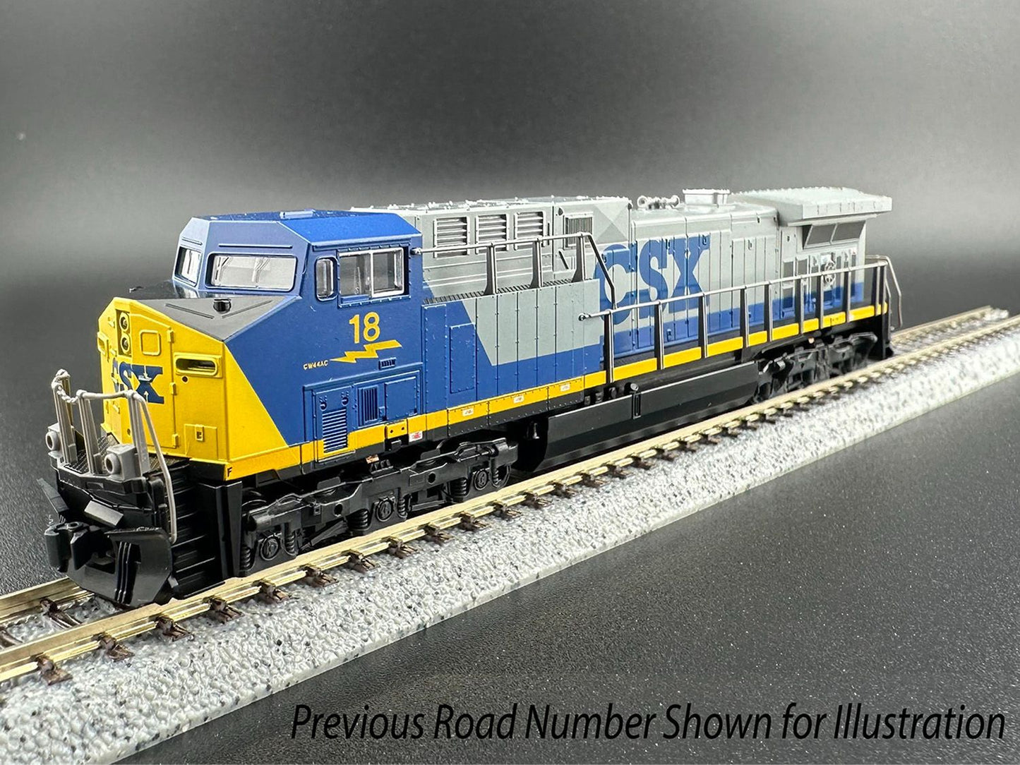 EMD AC4400CW CSX 111 - DCC-Fitted
