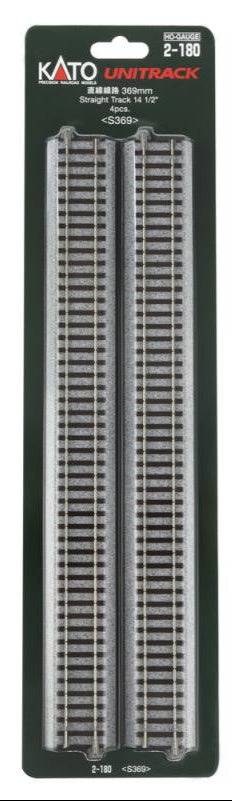 Kato 2-180 Ground Level 369mm Straight Track (4)