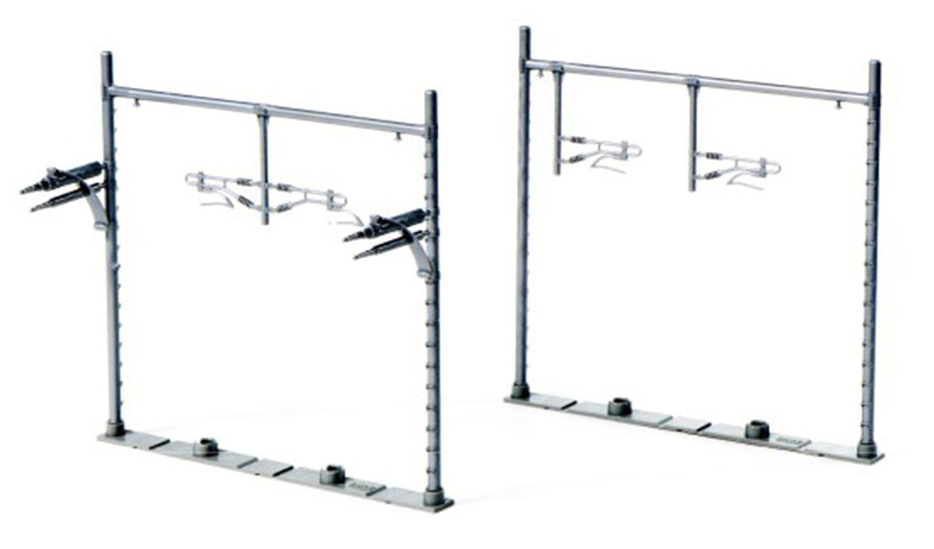 23-067-1 Double Track Catenary Gantry Grey (12 Pack)