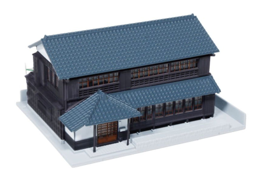 Hip Roof House Black (Pre-Built)