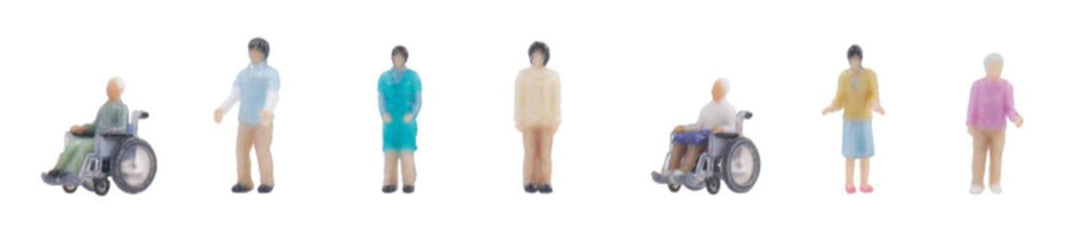 At the Retirement Home (7) Figure Set