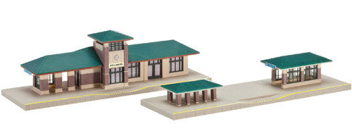 North American Suburban Station Model Kit
