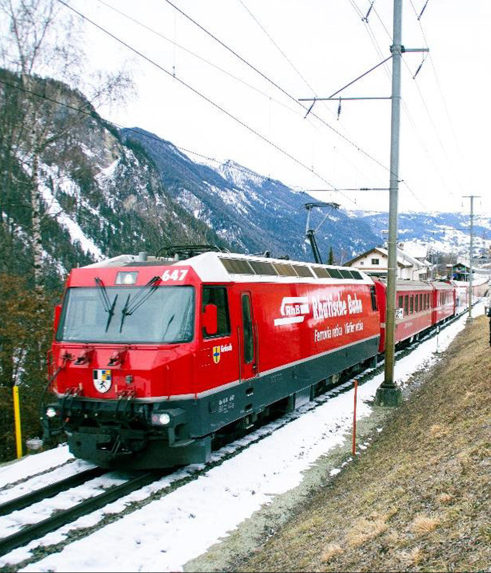 RhB Ge4/4 III 643 Electric Locomotive VI