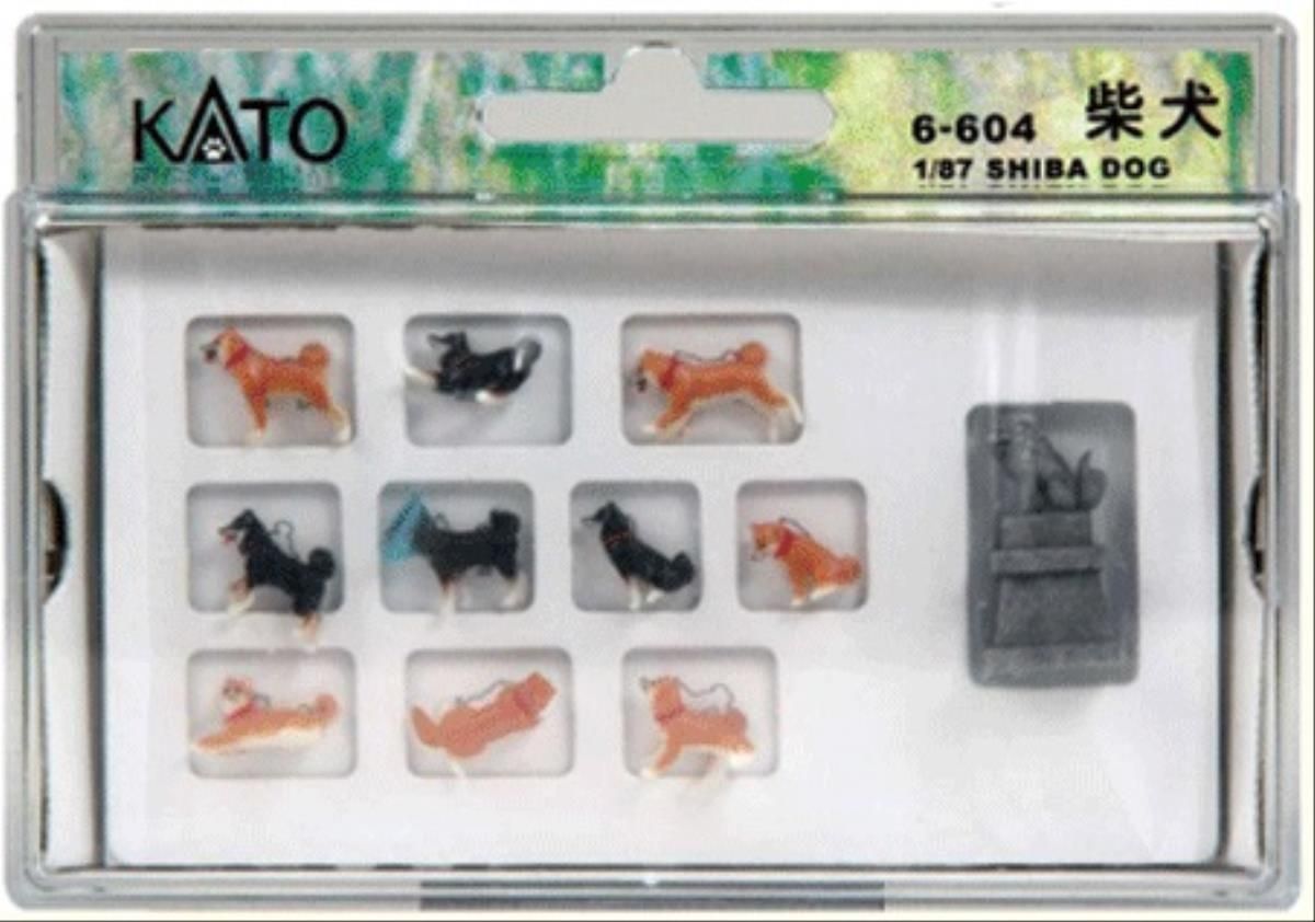 Japanese Dogs (10) Figure Set