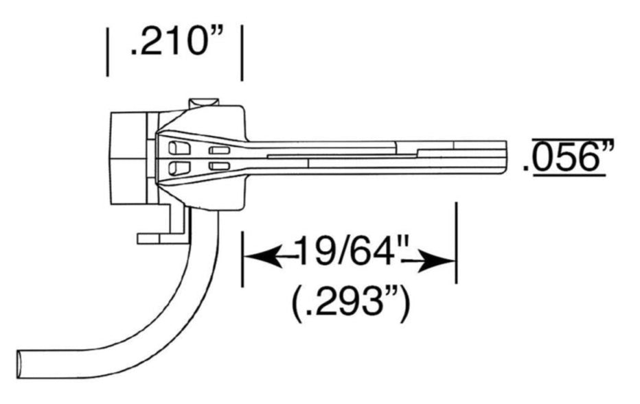 SBE Btm Shelf Whisker Metal Couplers w/Gearboxes Med. Shank