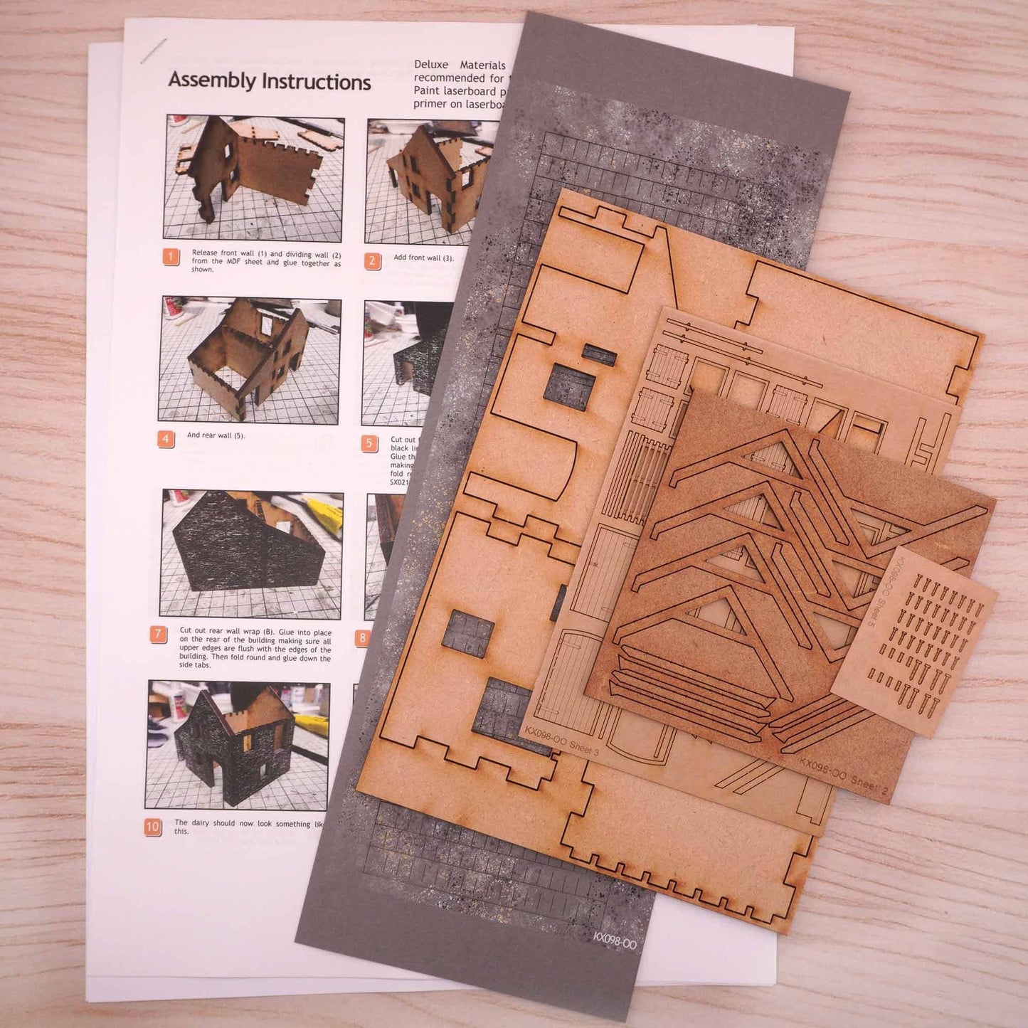 OO/HO Old Dairy Model Kit