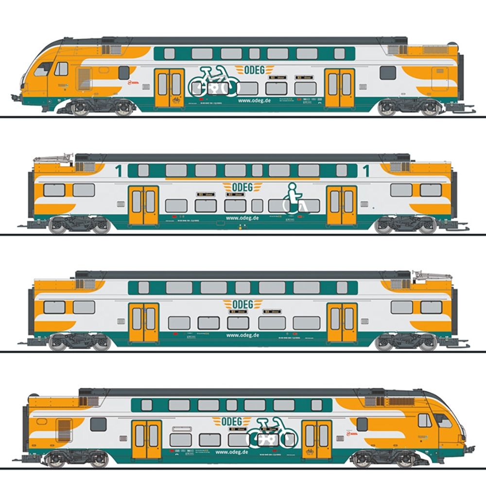 4-part Electric multiple unit, "KISS", ODEG, Ep.VI