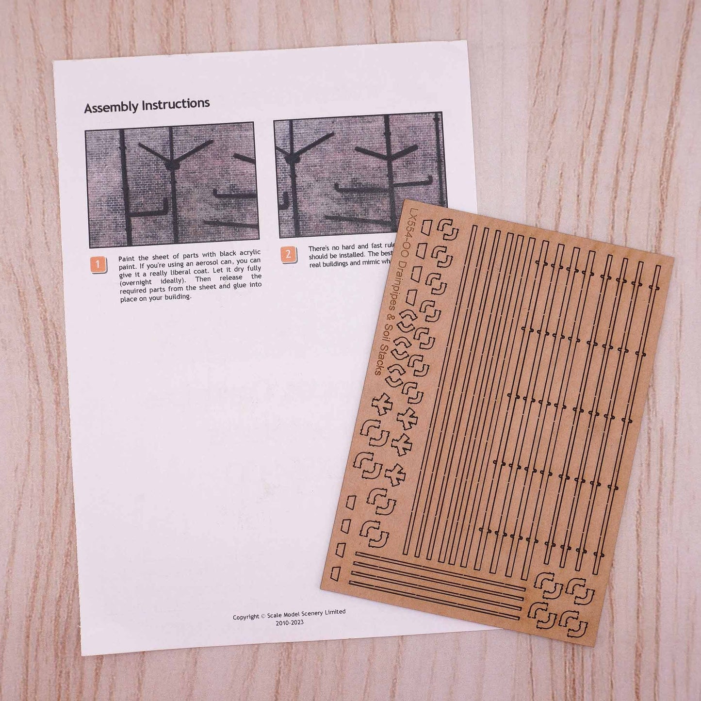 Downpipes, Drainpipes & Soil Stacks Model Kits