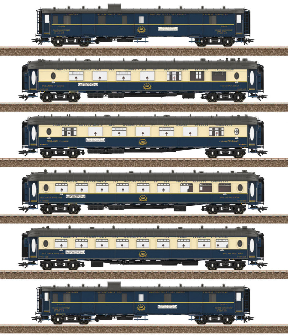 CIWL Edelweiss Parlour Car Express Coach Set (6) II
