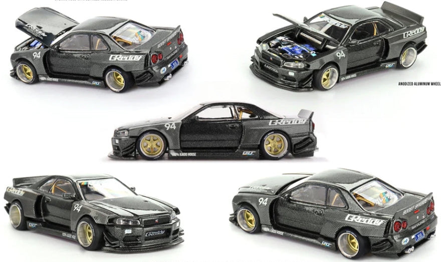 MGTKHMG222 Nissan Skyline GT-R (R34) Kaido Works GReddy V2