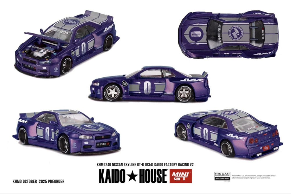 MGTKHMG240 Nissan Skyline GT-R (R34) Kaido Racing Factory V2