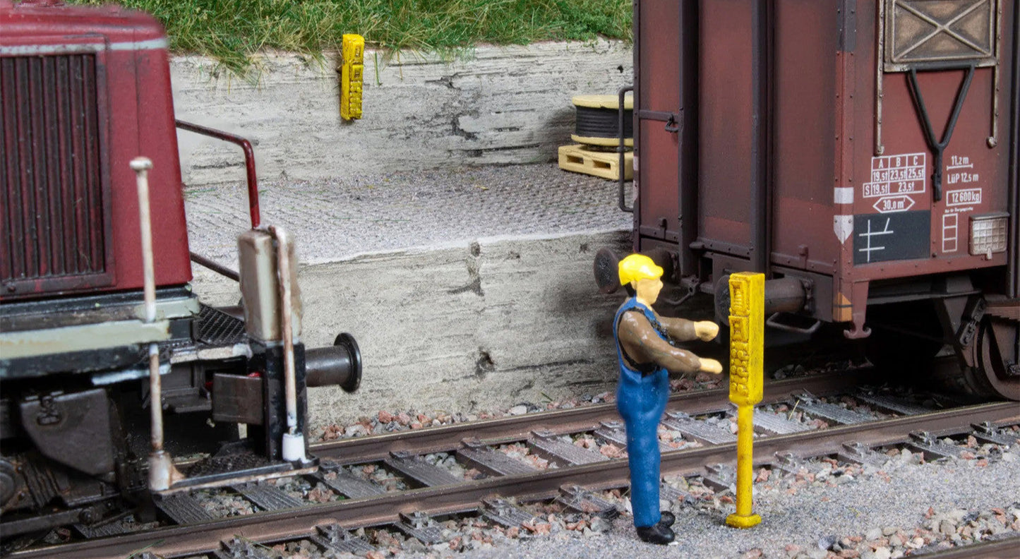 Railway Telephone Set 3D Mini 10pcs (Pre-Built)