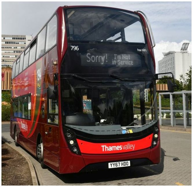 ADL Enviro 400 Thames Valley Buses (796 - YY67 HDO)