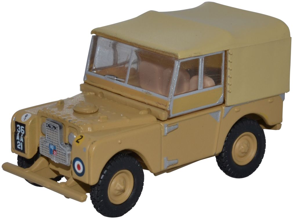 Land Rover Series 1 80'' Canvas 34th Light AA RAF Firdan