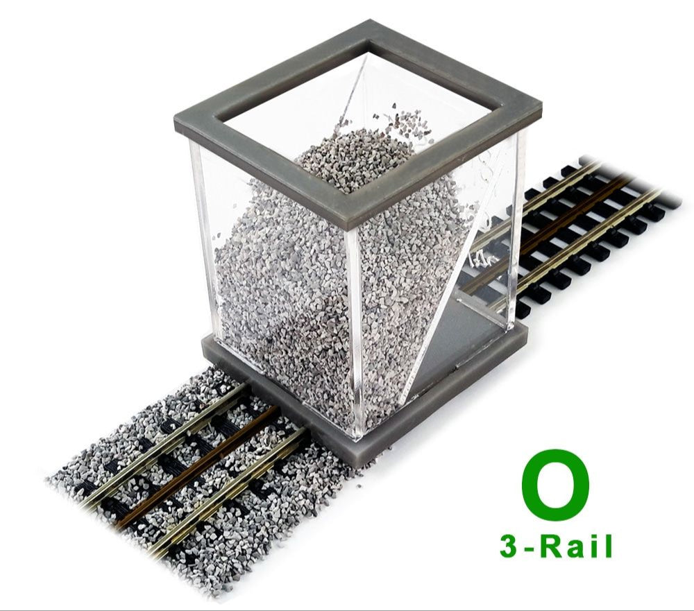 O Scale Ballast Spreader 3-Rail
