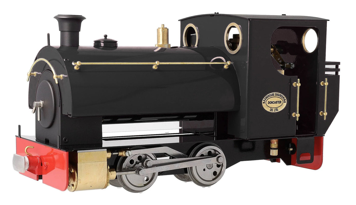PEGGIE-BLACK 0-4-0 Saddle Tank 'Peggie' Black (Manual) Steam Locomotive