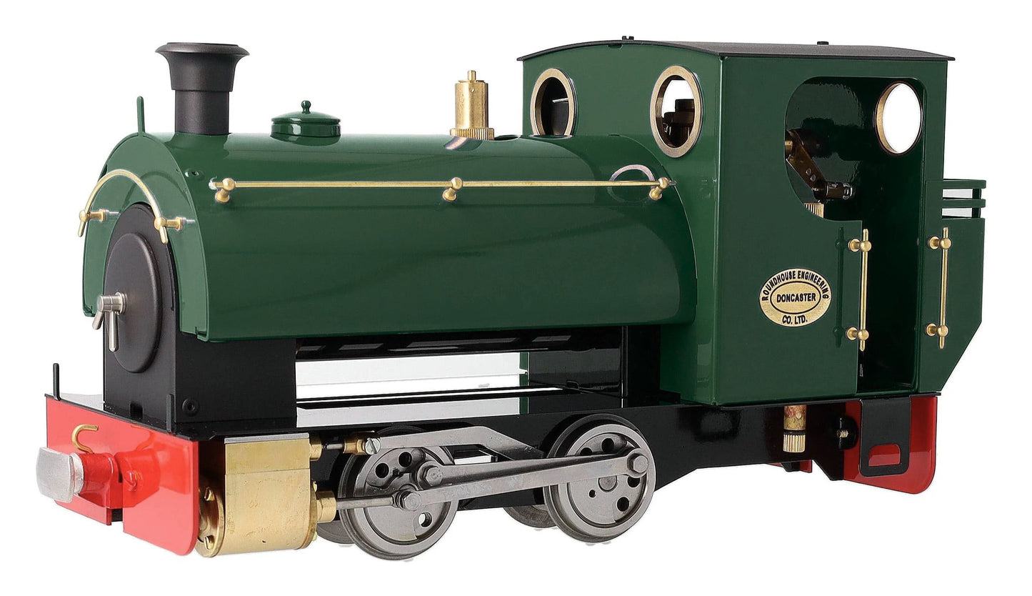 PEGGIE-GREEN-32 0-4-0 Saddle Tank 'Peggie' Mid Brunswick Green (Manual) Steam Locomotive