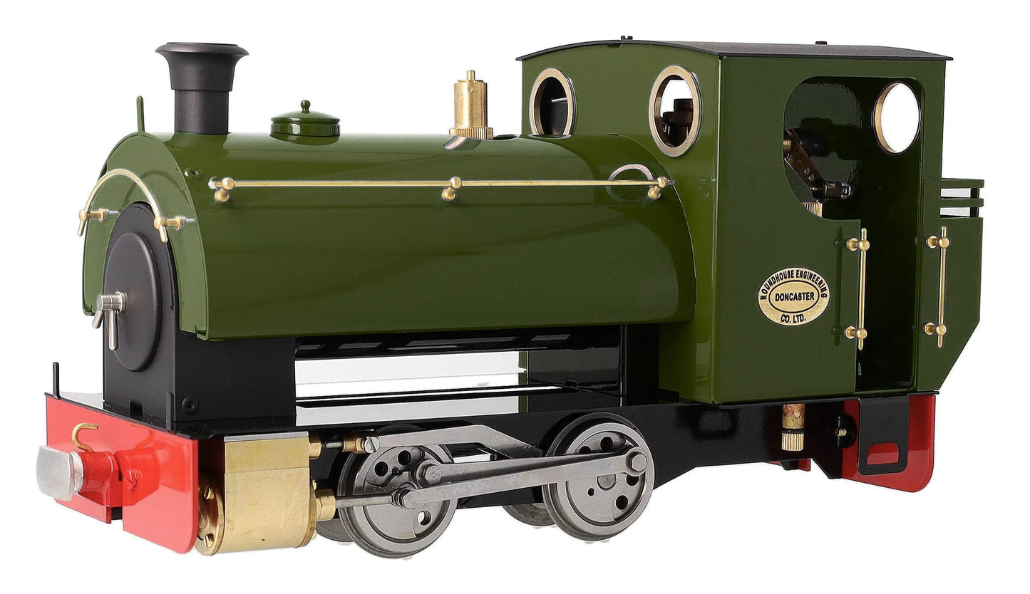 PEGGIE-OLIVE 0-4-0 Saddle Tank 'Peggie' Olive Green (Manual) Steam Locomotive