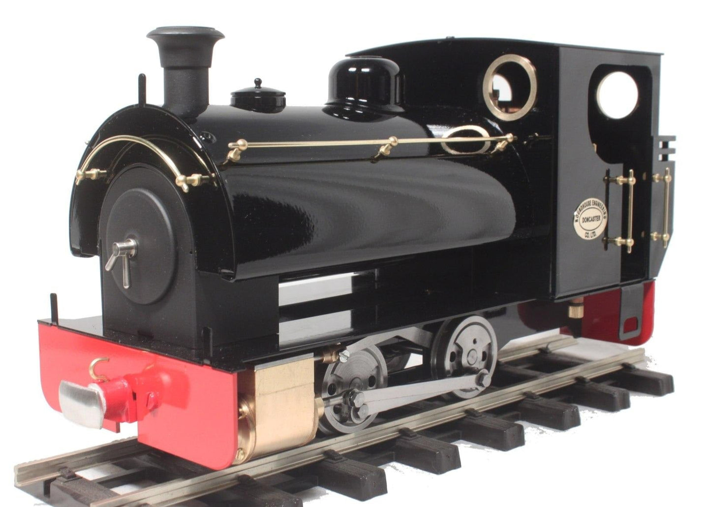 0-4-0 Saddle Tank 'Peggie' Black (Manual) Steam Locomotive