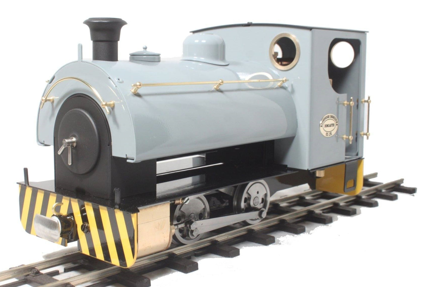 0-4-0 Saddle Tank 'Peggie' WD Grey (Manual) Steam Locomotive
