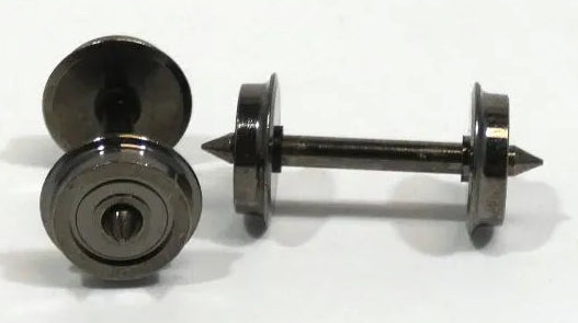 PS33 Hornby Replacement Container / Lomac 10mm Plain Wagon Wheels x1 Pair