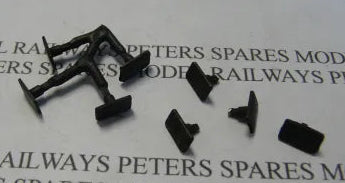 PS46 Replacement Lima Class 92 Buffers (4 Pack) Blackened