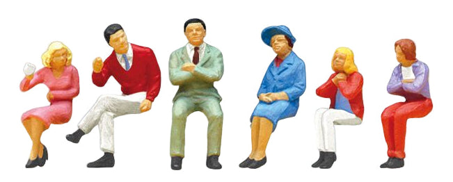 PR10096 Sitting People (6) Exclusive Figure Set
