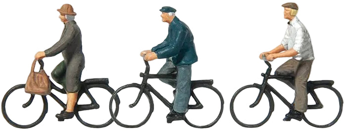 Elderly Cyclists (3) Exclusive Figure Set