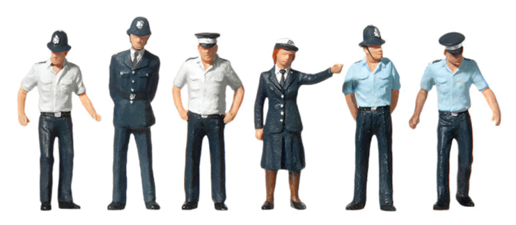 British Poilcemen (6) Exclusive Figure Set