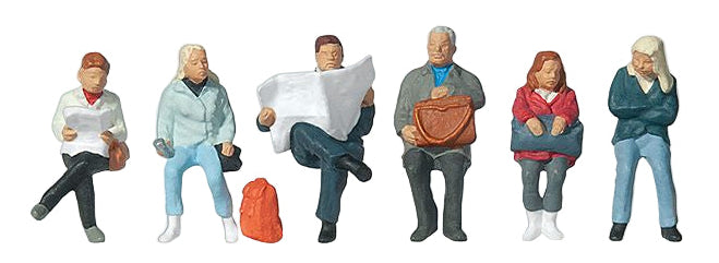 Seated Passengers (6) Exclusive Figure Set
