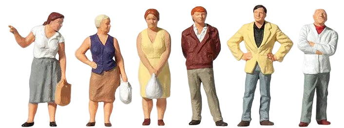 PR10451 Pedestrians (6) Exclusive Figure Set