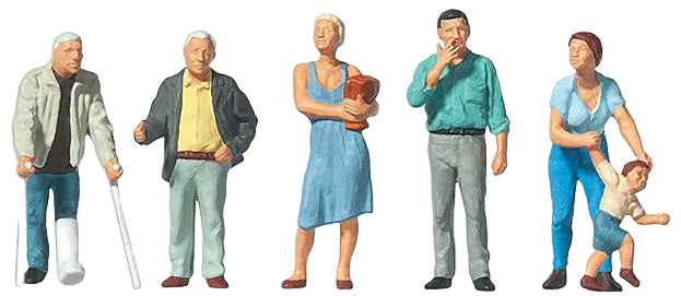 PR10454 Pedestrians (6) Exclusive Figure Set