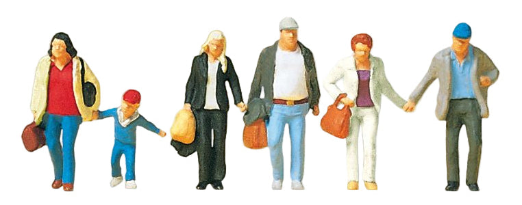 Walking Travellers (6) Exclusive Figure Set