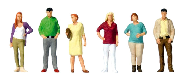 Standing Passers By (6) Exclusive Figure Set