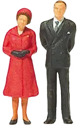PR28132 HM The Queen & Prince Philip Figure