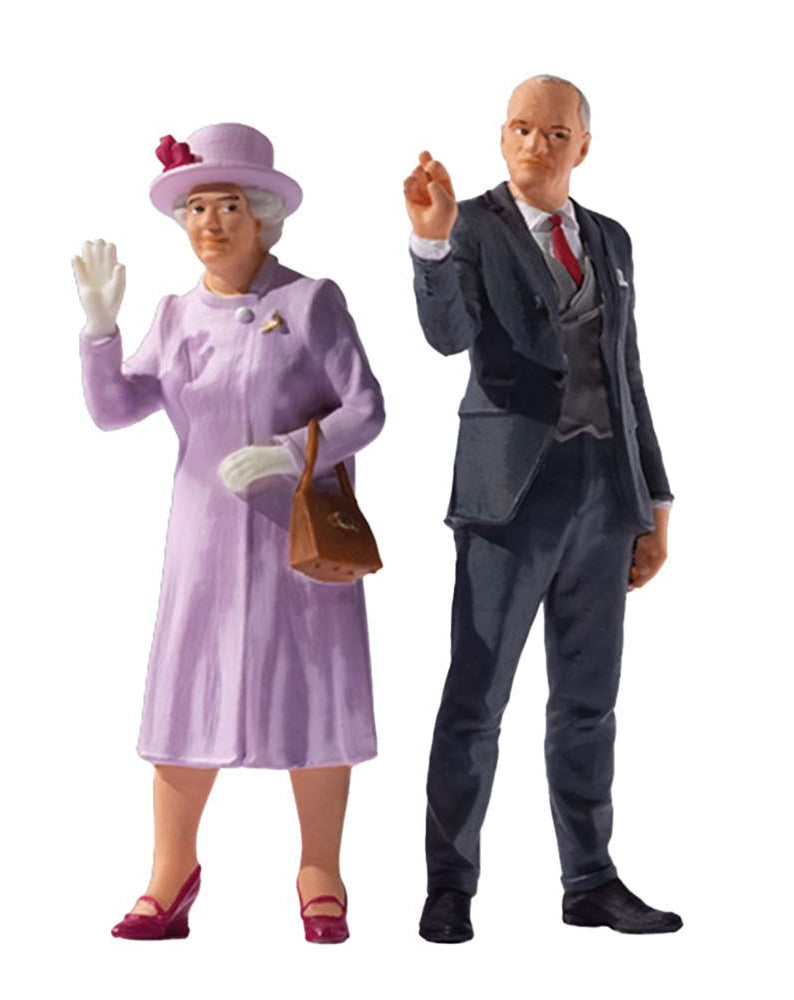 PR65376 Queen Elizabeth II & Prince Philip Figure Set