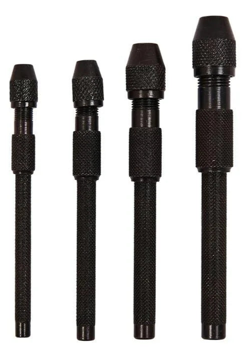 4 Piece pin vice set