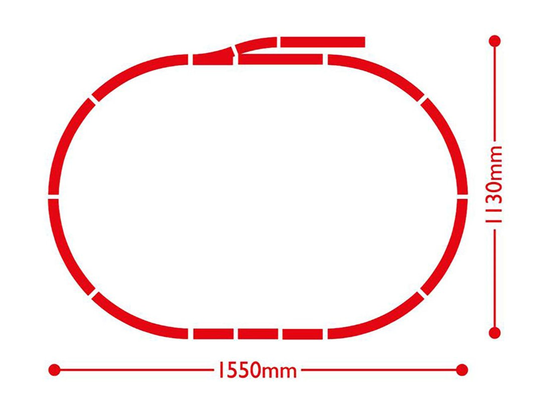 BR High Speed (Inspired by R685) Retro Train Set