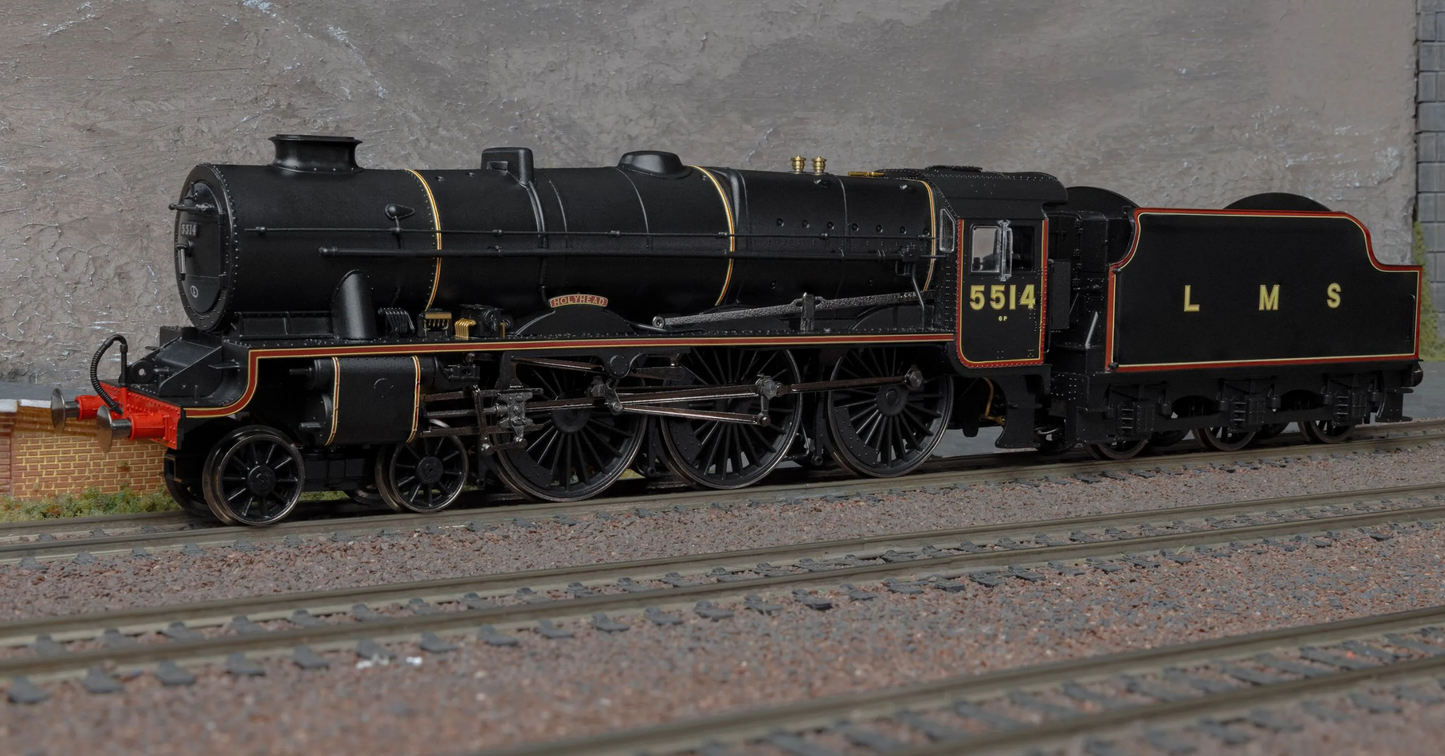R30414 LMS Patriot Holyhead 5514 Steam Locomotive