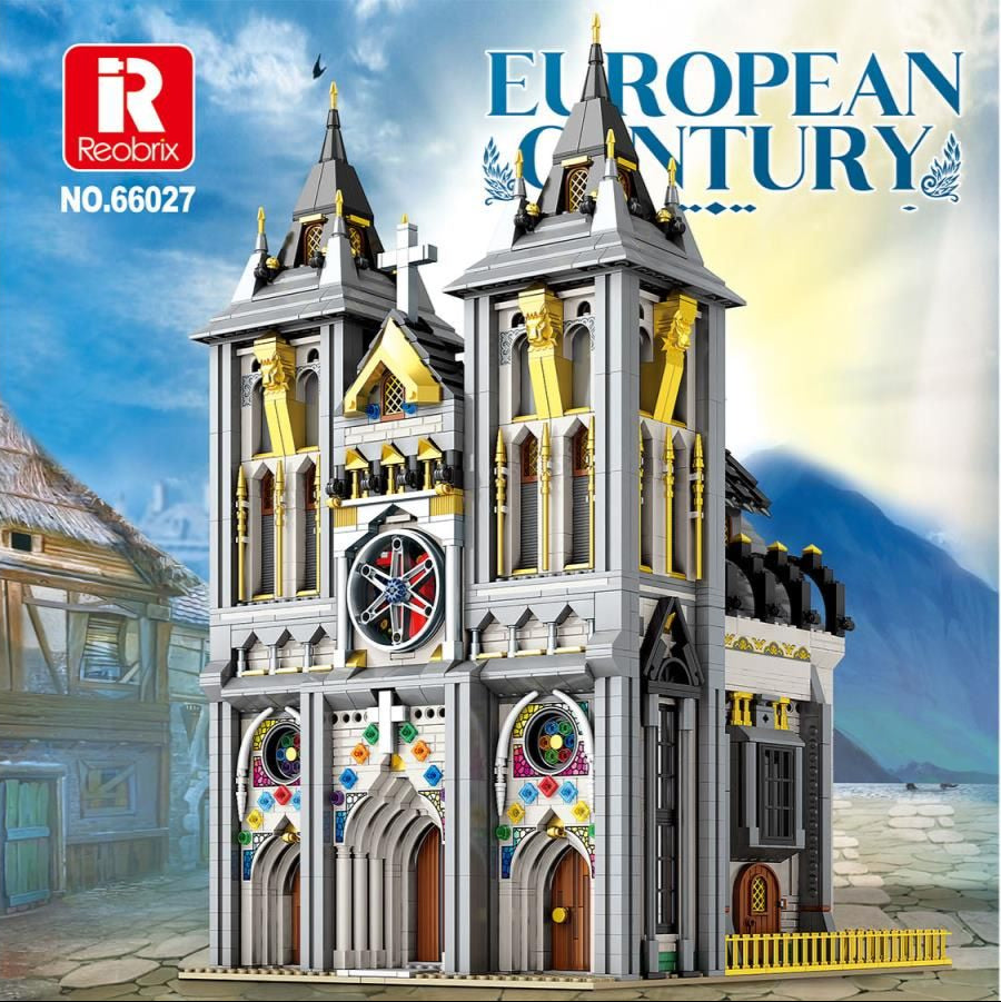 Medieval Church 3468pc Construction Set