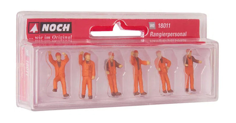 Railway Shunters (6) Hobby Figure Set