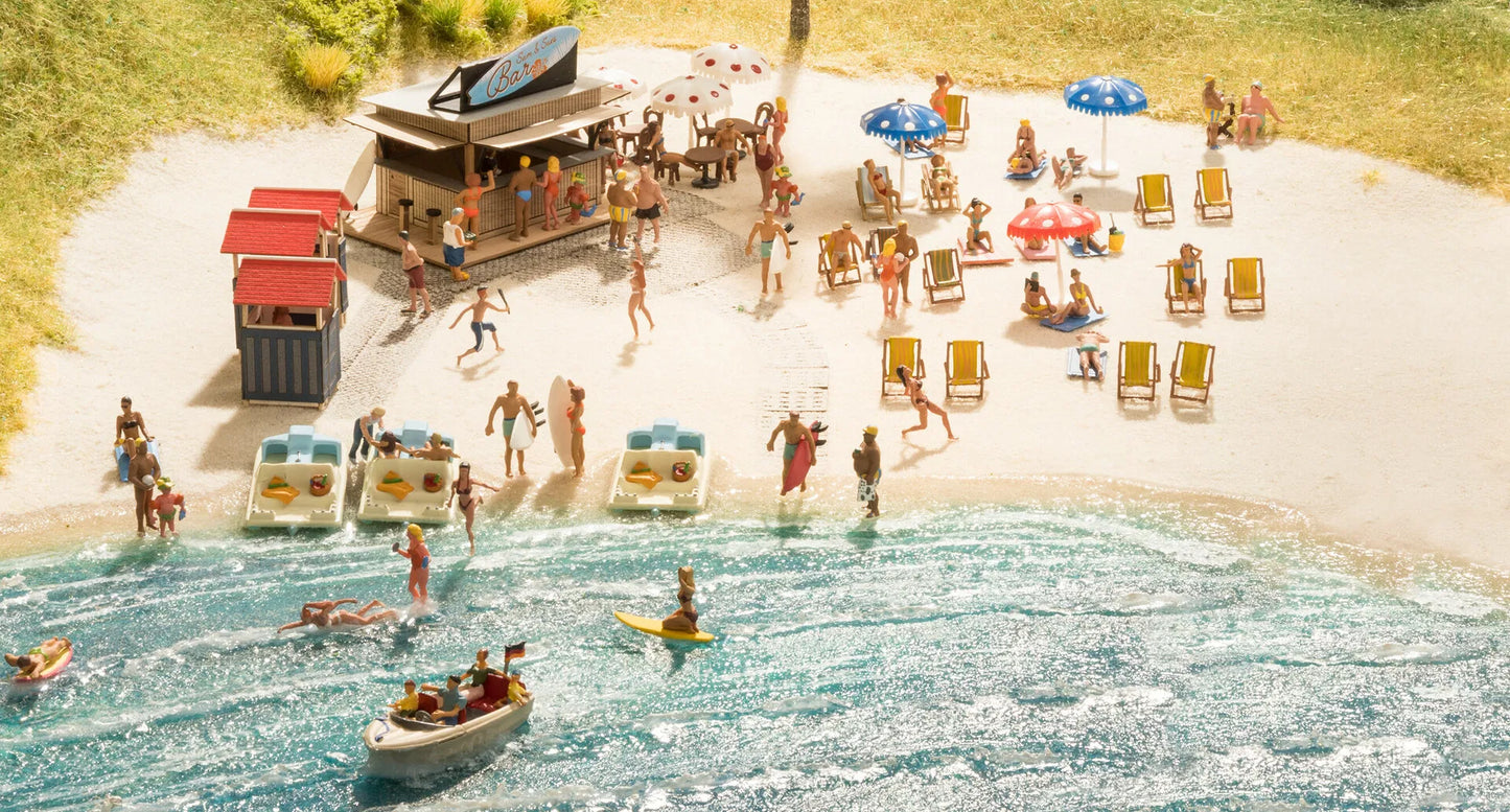 N16426 On the Beach 3D Set (Pre-Built)