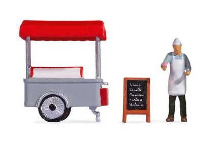 Ice Cream Stall Tiny Scenes Set