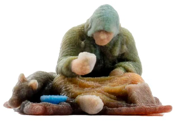 N10442 Homeless Person 3D Master Figure