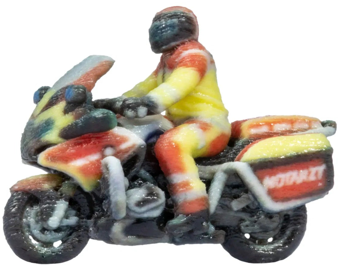 N10911 German Ambulance Motorbike 3D Master Figure