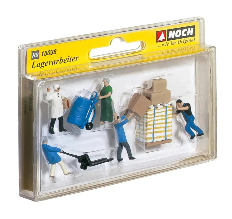 Warehousemen and Accessories Figure Set of 5