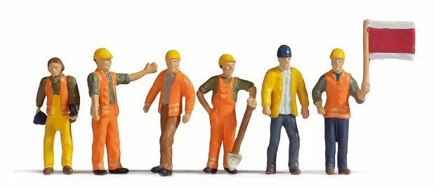 Railway Track Workers (6) Figure Set
