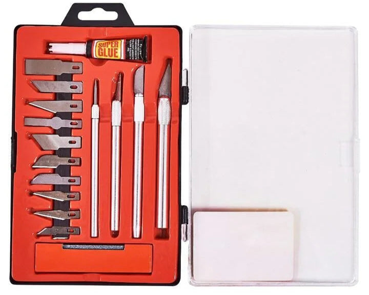 17 Piece hobby knife kit