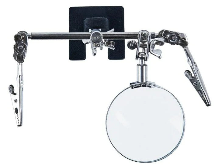 60mm Helping hand x2 magnifying glass